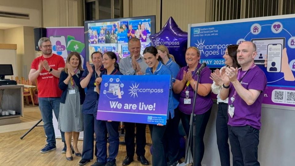 The launch of Encompass at Daisy Hill Hospital