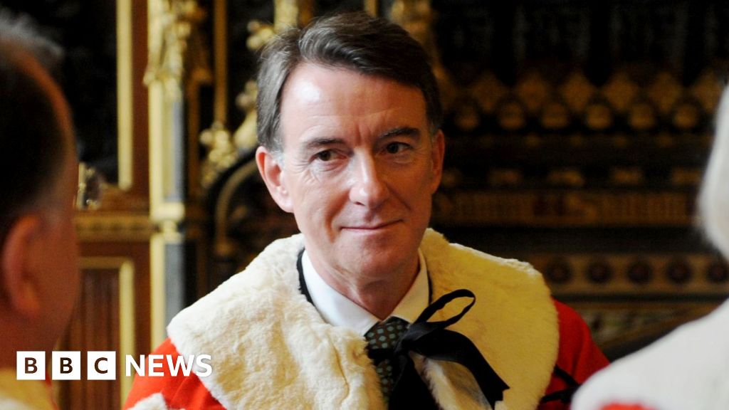Starmer believes Mandelson 'should not be member of Lords' - BBC
