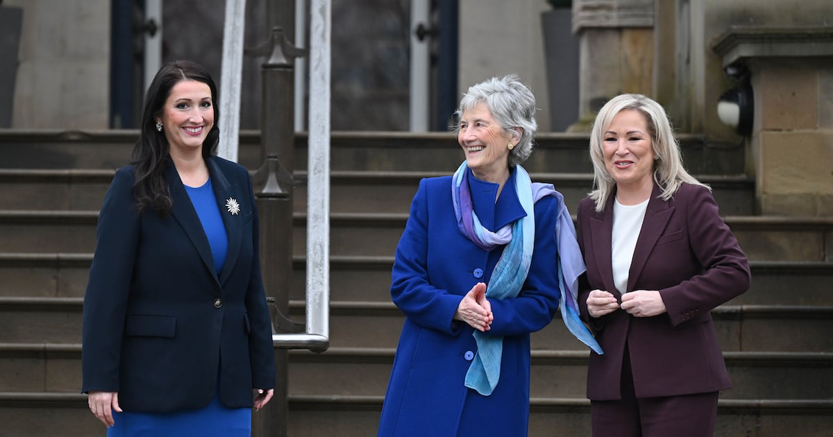 Catherine Connolly welcomed at start of first official visit to North – The Irish Times