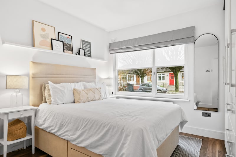 The property has two bedrooms