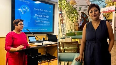 Psychotherapist Sneha Dey is attached with different medical units in Kolkata.