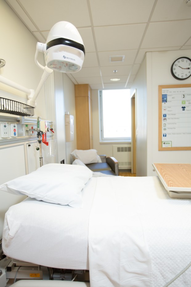 Connecticut Burn Center treats 260 inpatients and 1,100 outpatients annually. The center treats patients throughout Connecticut, western Massachusetts and upstate New York. (Kelly Jensen/Yale New Haven Health)