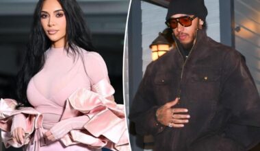 Kim Kardashian, Lewis Hamilton check into Paris hotel together after romantic weekend getaway in the UK