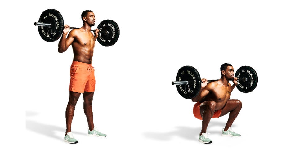 barbell back squat barbell back squat