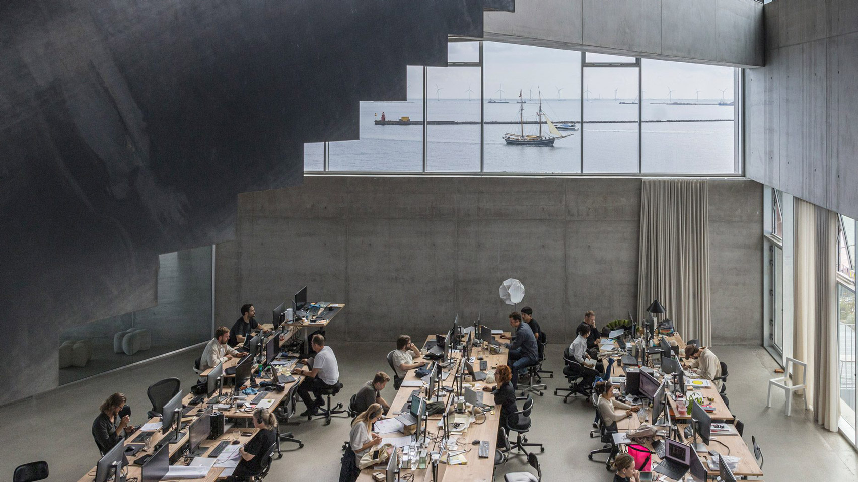 BIG's Copenhagen office interior