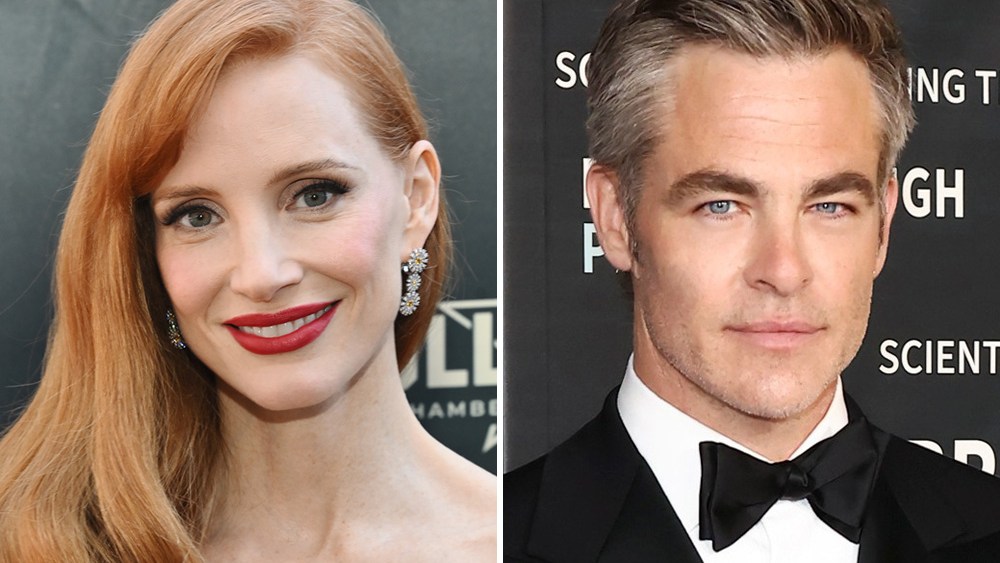 Jessica Chastain, Chris Pine to Lead MeToo Drama 'This Is Pleasure'