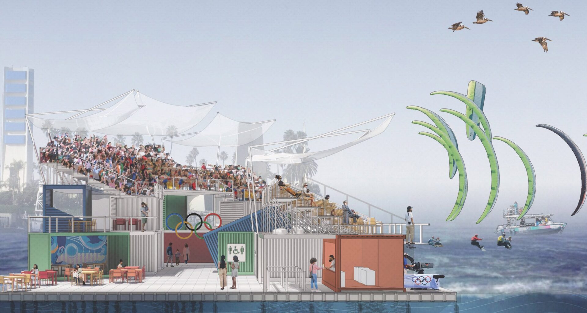 The Waterfront of LA28 by Bella Hoffman