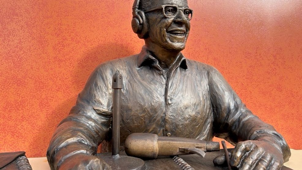 The Reds tell Local 12 that the statue is currently being repaired and will be back in its rightful spot by Opening Day. (WKRC)