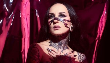 Tatiana gazing over the camera