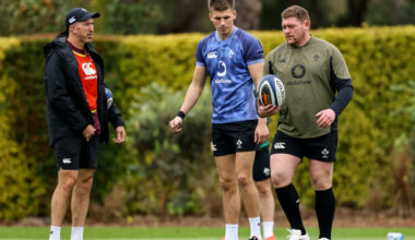 Furlong trains with Ireland ahead of Paris as Beirne returns to camp