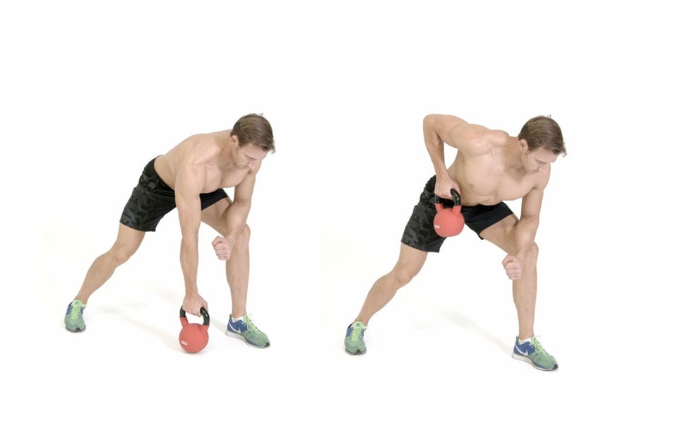 kettlebell row kettlebell row