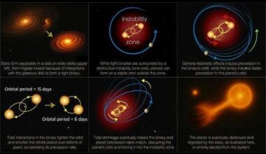 Einstein effect clears planets from tight double star systems