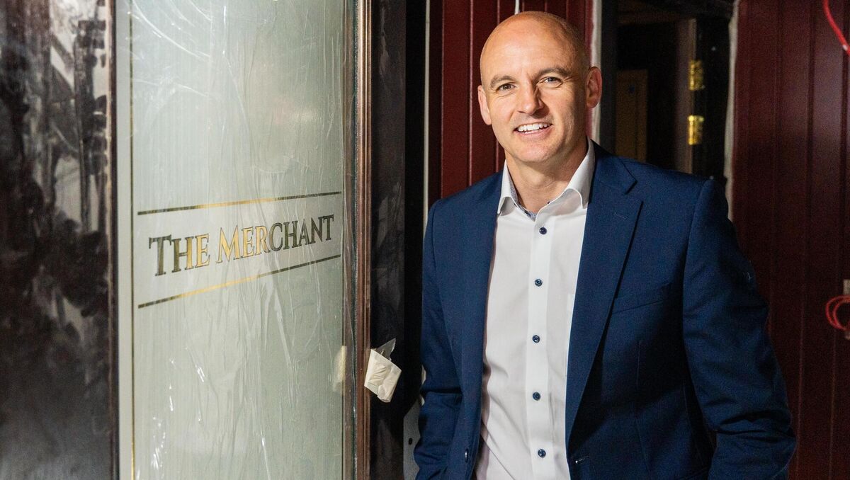 Ronan Murphy from The Merchant, formerly Electric bar, which this month will become Cork's newest bar. Noel Sweeney
