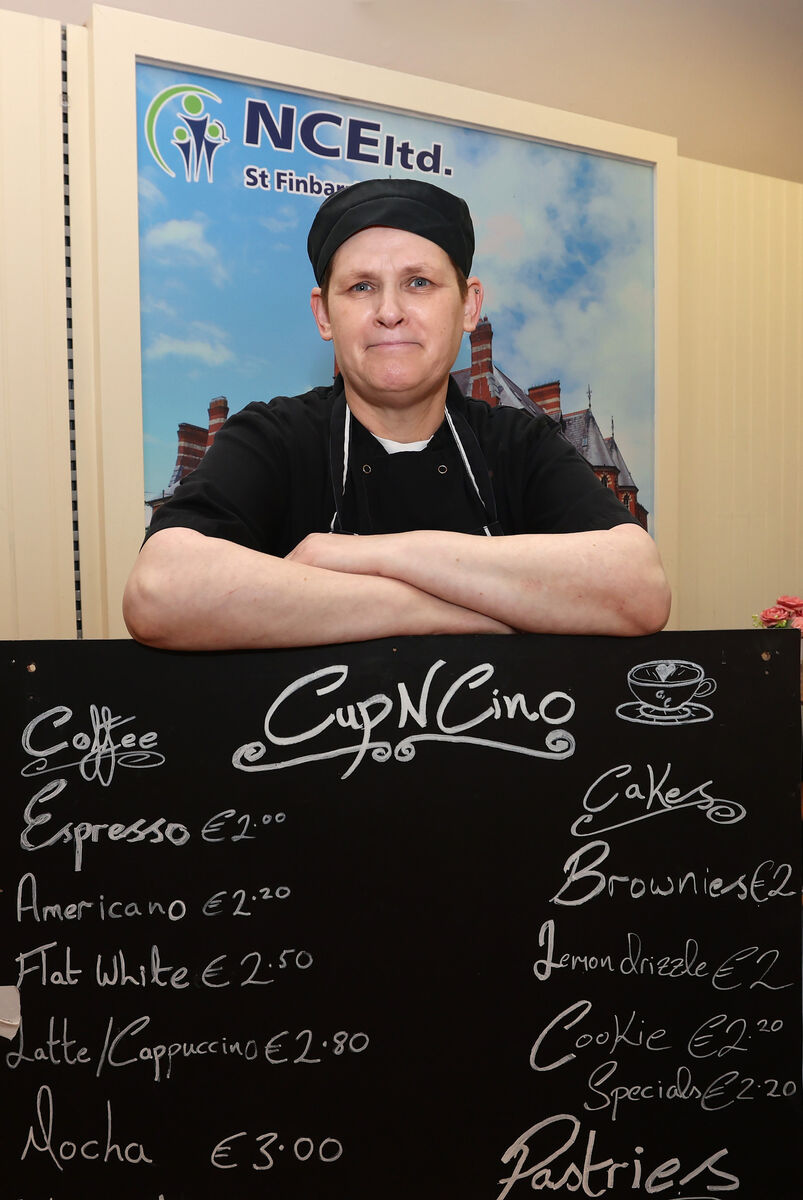  Gillian French, Catering Supervisor NCE, at Cup N Cino.Picture: Jim Coughlan.