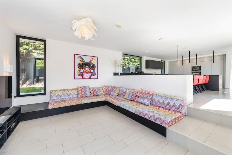Sunken lounge