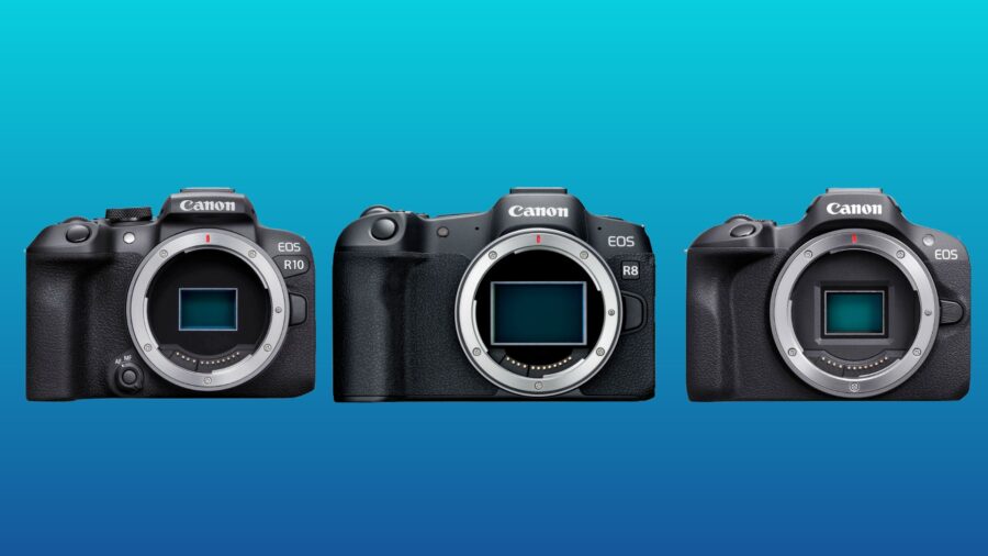 EOS R8, R10, R100
