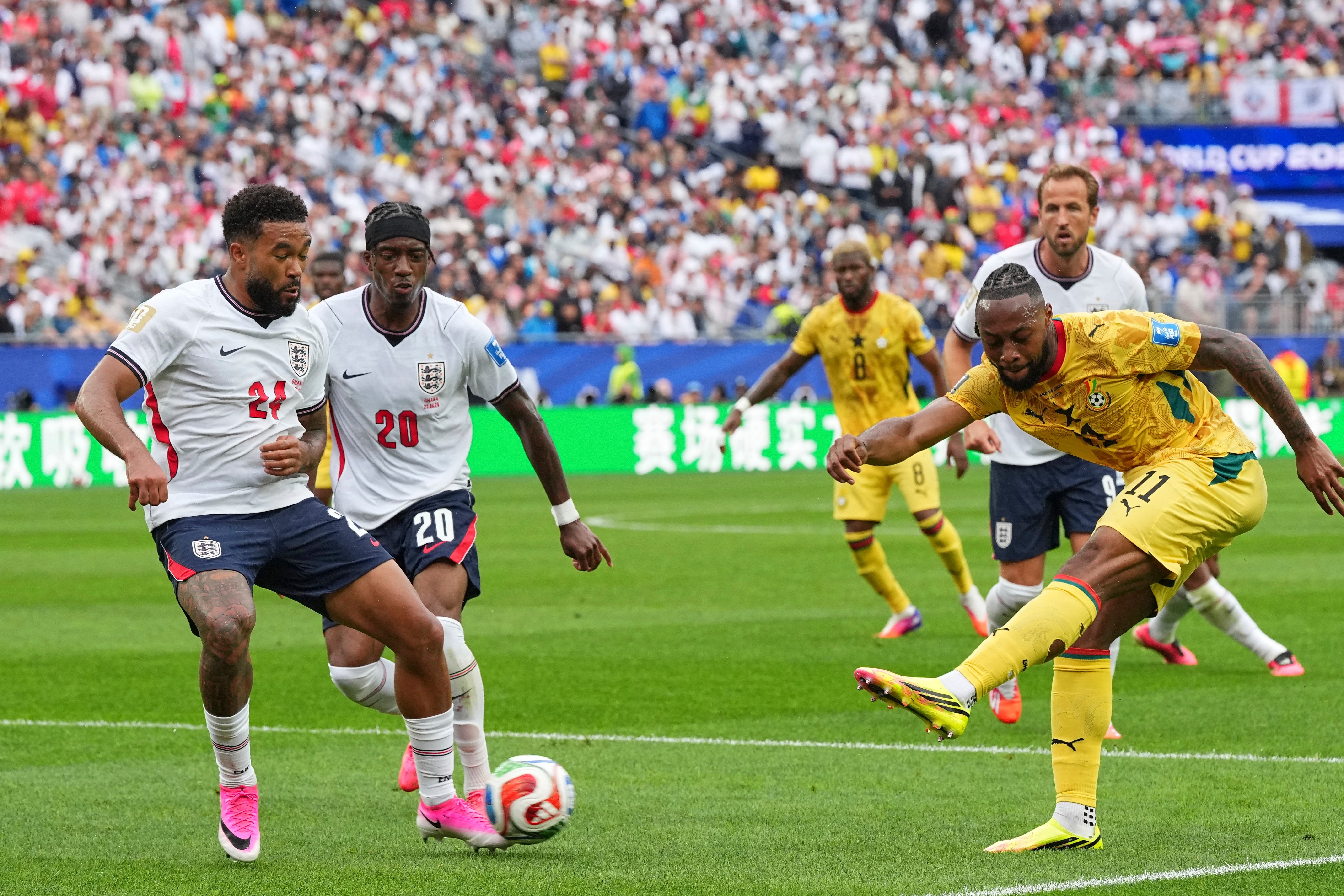 Antoine Semenyo underwhelmed for Ghana