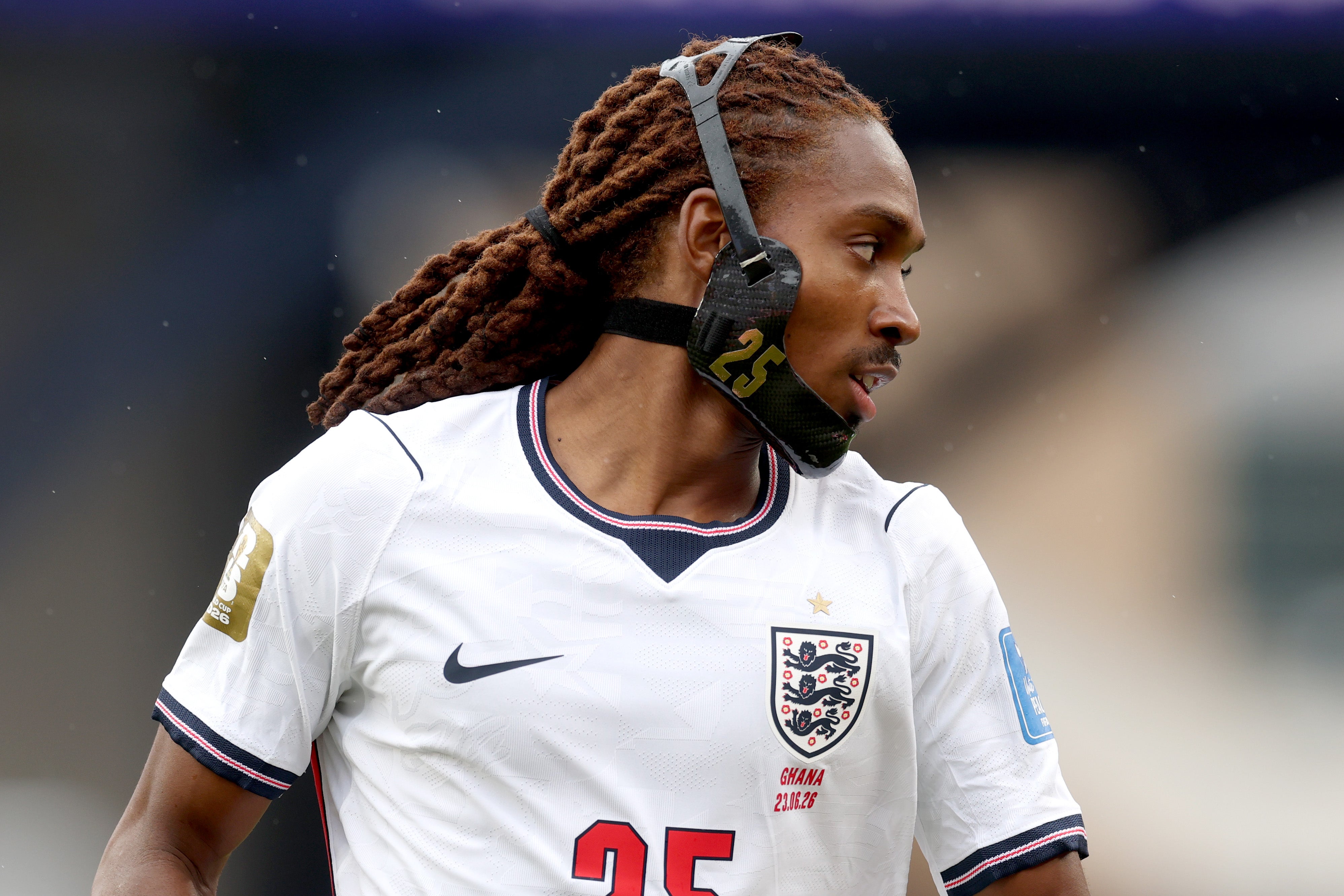 Djed Spence was solid on his World Cup debut for England