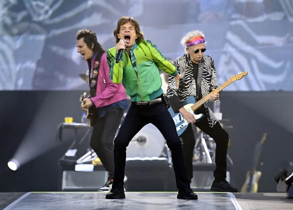 The Rolling StonesCredit: ERIC LALMAND/BELGA MAG/AFP via Getty