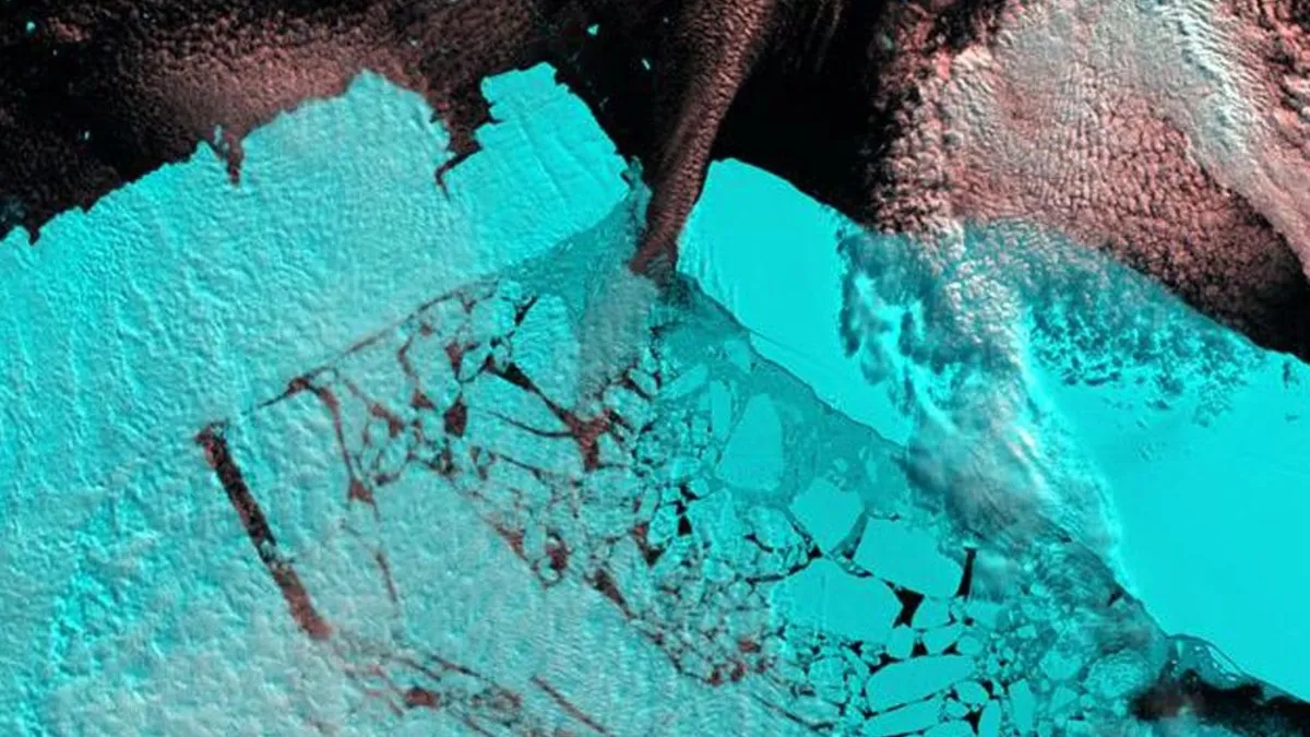 Drygalski Ice Tongue, Antarctica