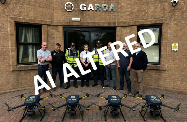 Photo showing gardaí with drones earmarked for Donegal Rally is 'AI-altered' - The Journal