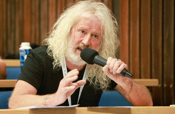 'There's no country unblemished': Mick Wallace on accepting an award from Iran