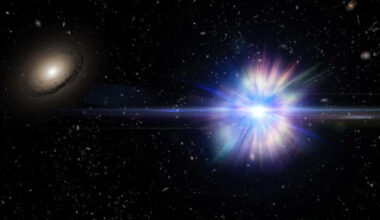 Type Ia supernovae are a cornerstone of modern cosmology, providing first evidence for cosmic acceleration and new tests of dark energy. Image credit: Alex Parker / NASA / SDSS.