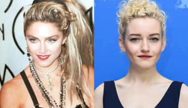 Madonna and Julia Garner