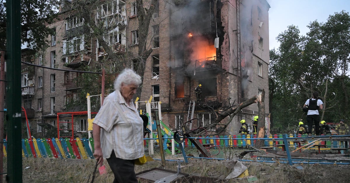 Russian missiles and drones kill at least 18 on ‘night of horror’ for Ukraine’s capital – The Irish Times