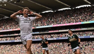 Kobe McDonald said he and his young teammates "probably don't understand the magnitude of what we've done" in helping Mayo to win their first All-Ireland SFC title in 75 years. Pic: Stephen McCarthy/Sportsfile
