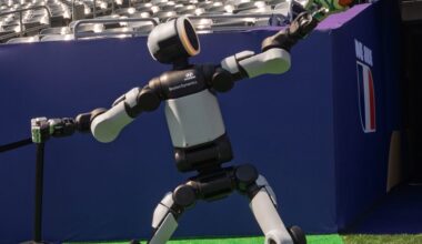 Meet the humanoid robot that just delivered the game ball at the Brazil v. Norway World Cup match