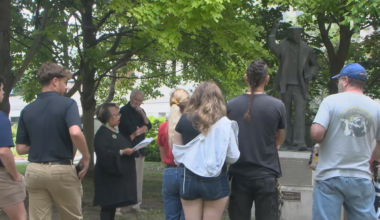 “The Modern Bronze Age”: Terre Haute sculpture tour honors city history, fallen officers