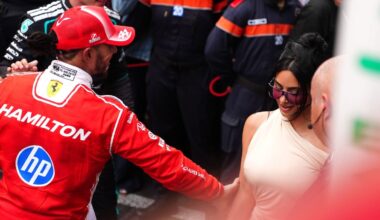 Kim Kardashian makes Lewis Hamilton ‘a happier man’ ahead of British Grand Prix
