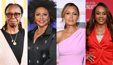 Whoopi Goldberg, Jenifer Lewis, Vanessa Williams, and Vivica A. Fox