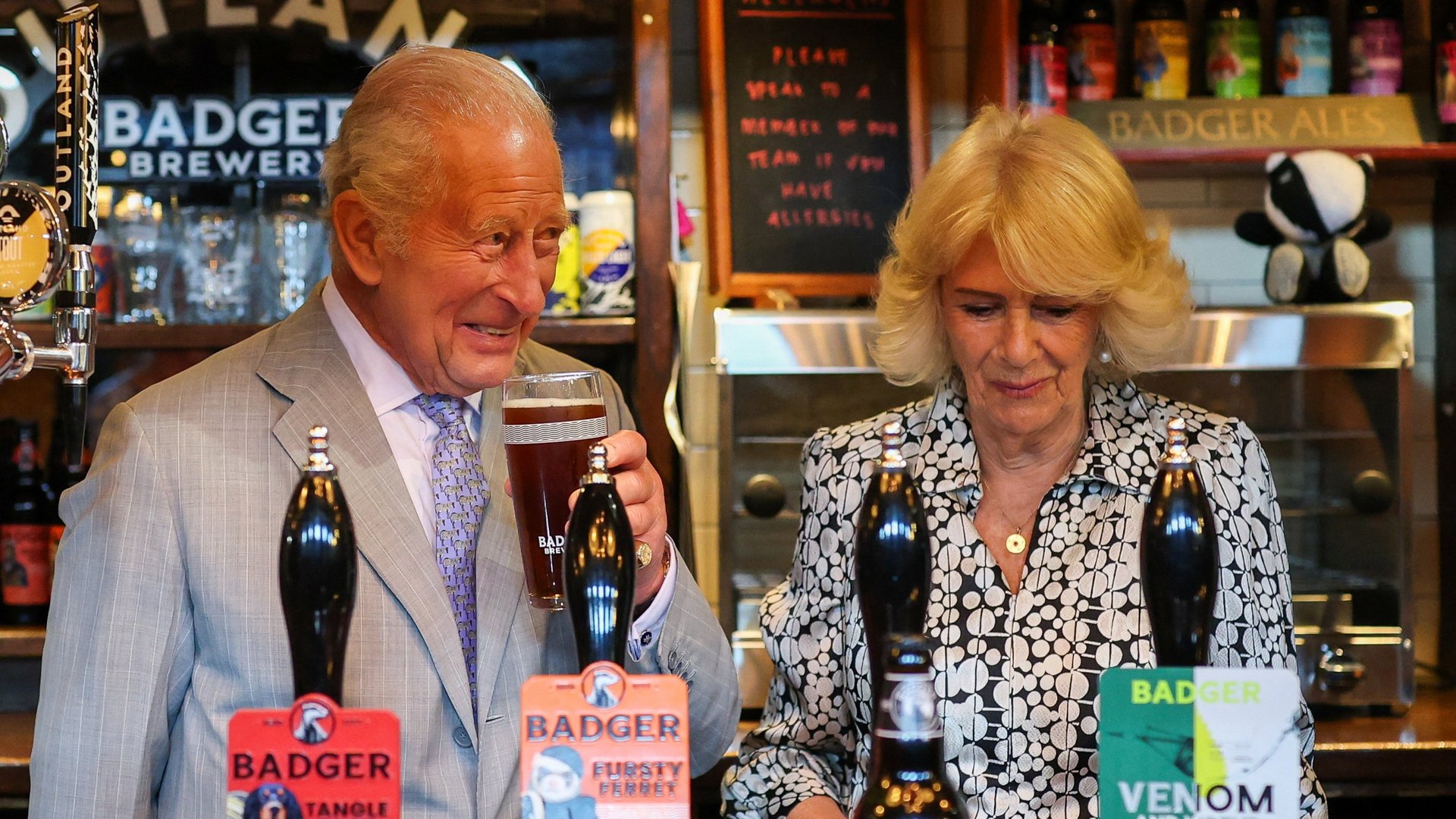 ‘Drown a few sorrows’: King Charles lifts spirits with cheeky England joke after defeat