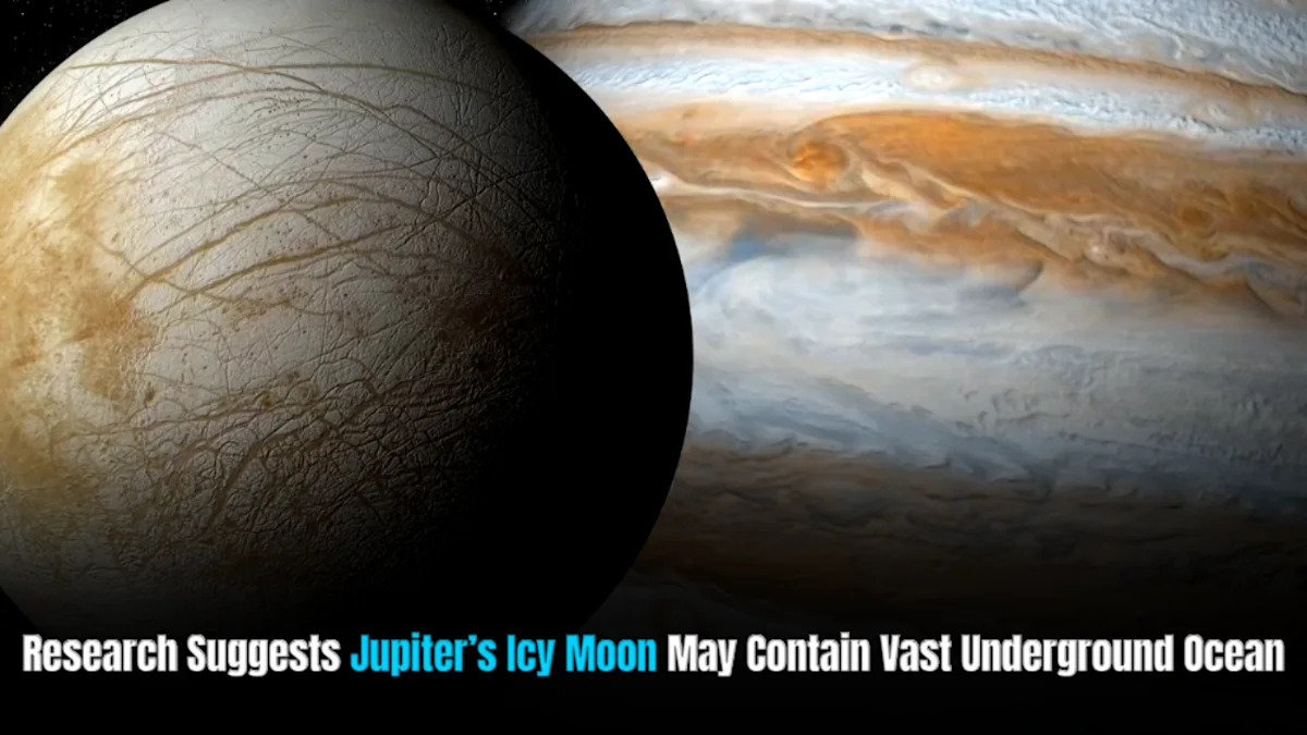Jupiter’s moon Europa has more liquid water than Earth
