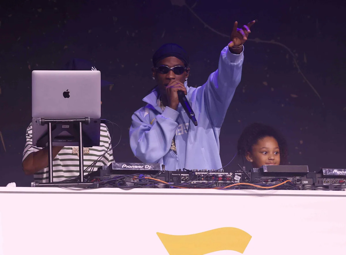 Travis Scott Brings Stormi, 8, Onstage for Rare Father-Daughter Performance in NYC