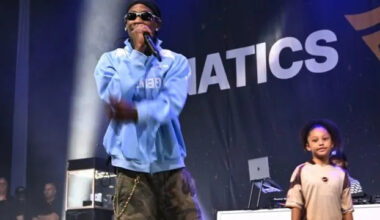 Kylie Jenner & Travis Scott’s Daughter Stormi Joins Dad Onstage