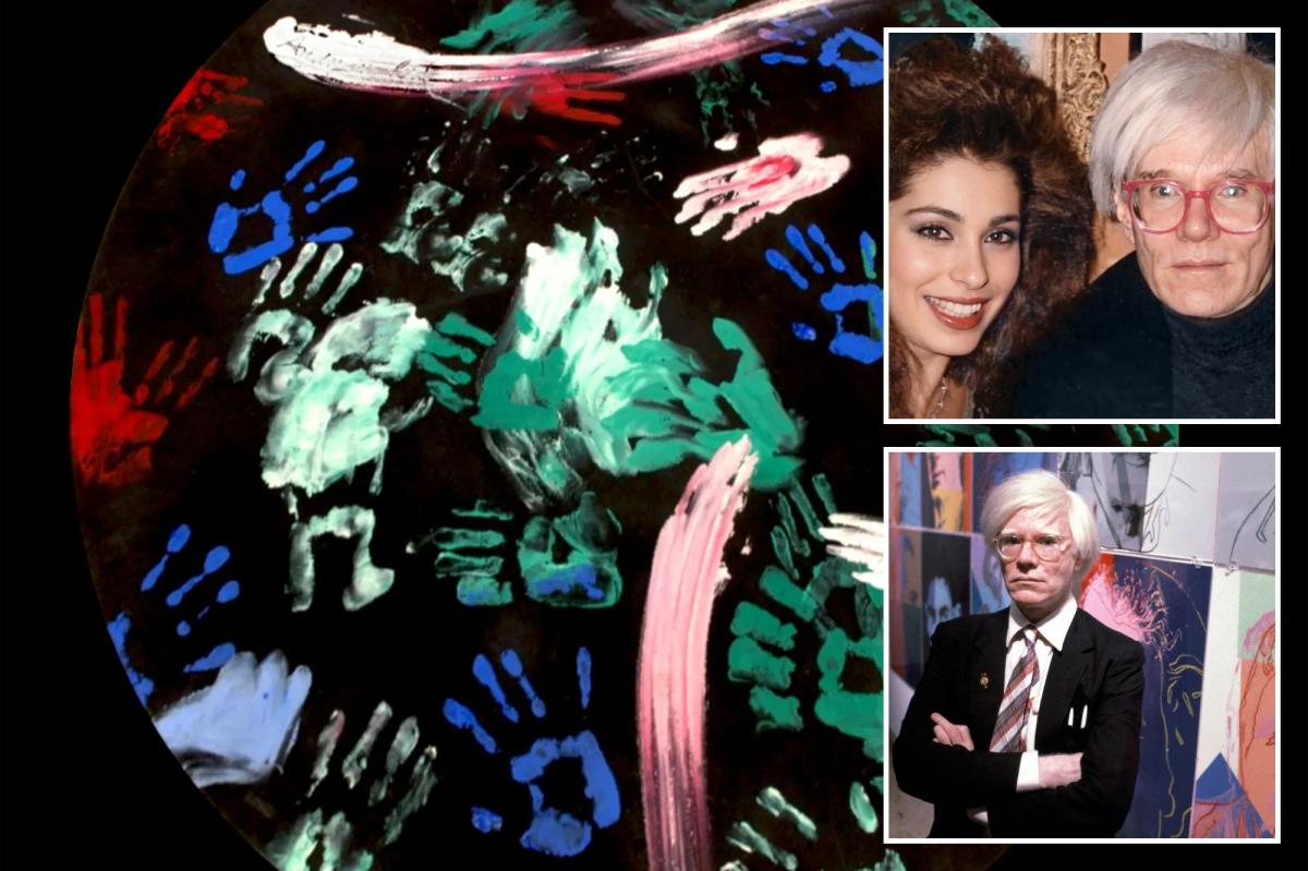 Painting that Andy Warhol did in a New York restaurant turns up in Austria