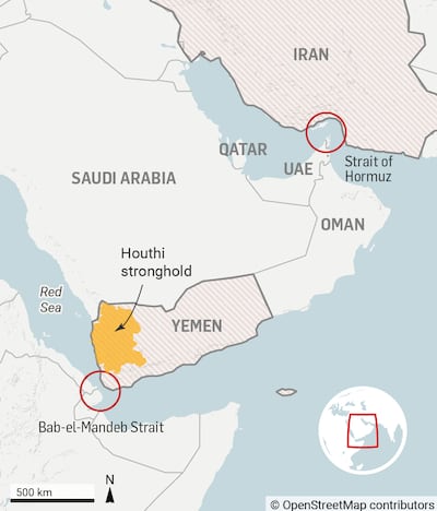 The Houthi stronghold in Yemen
