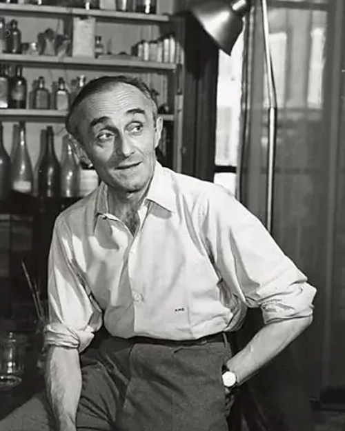 A.M. Cassandre in 1955
