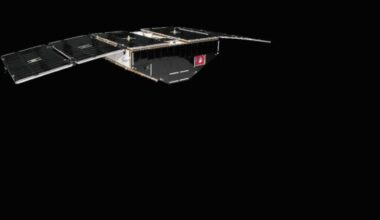 Boulder-run microsatellite model now on display at the Smithsonian