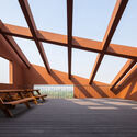 © Trieu Chien 100 Windows House / Inrestudio - Exterior Photography, Wood, Deck