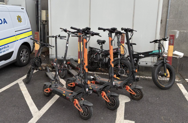 Over 160 e-bikes and e-scooters among seizures during garda day of action