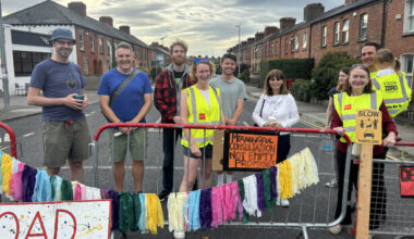 Car damage, safety issues and aggression: Drumcondra residents block busy road in protest