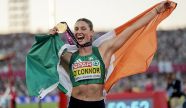 O’Connor takes heptathlon gold for Ireland’s third medal of European Championships
