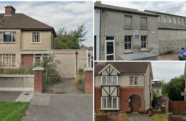 Four derelict buildings that Irish councils asked to CPO in July