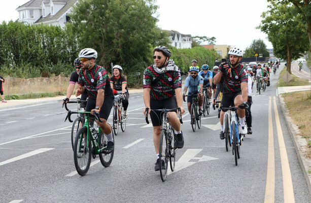 'Like a home away from home': Gazan paracyclists on their Dublin-Belfast charity spin