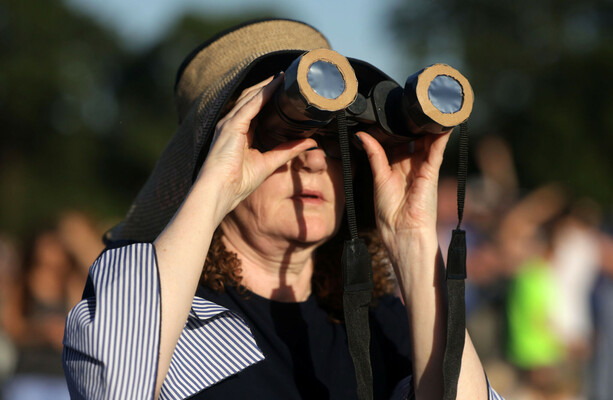 Four people went to a Dublin hospital with fears over their sight in the week after the eclipse