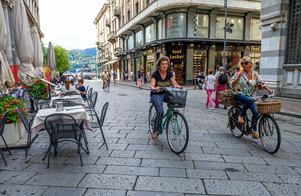 Italian mayor bans bikes from Como's city centre after being hit by one